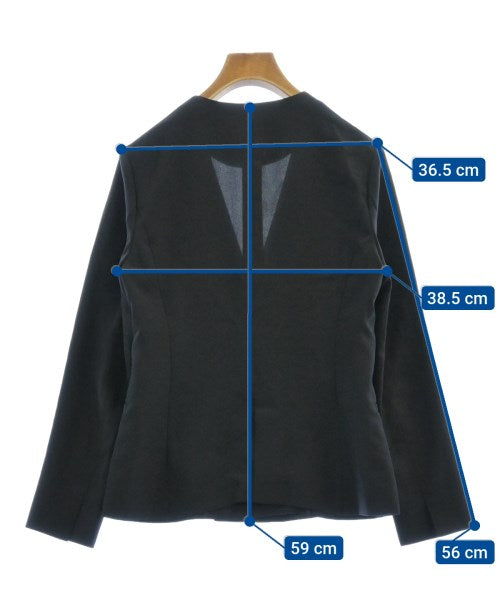 green label relaxing Collarless jackets