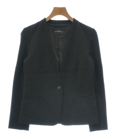 green label relaxing Collarless jackets