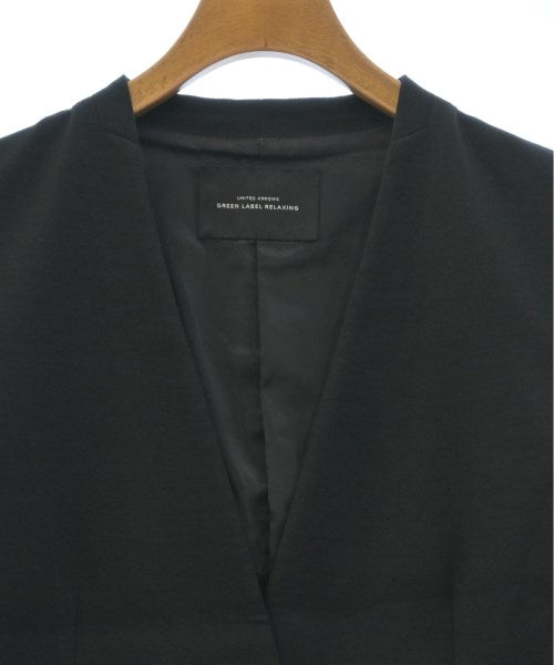 green label relaxing Collarless jackets