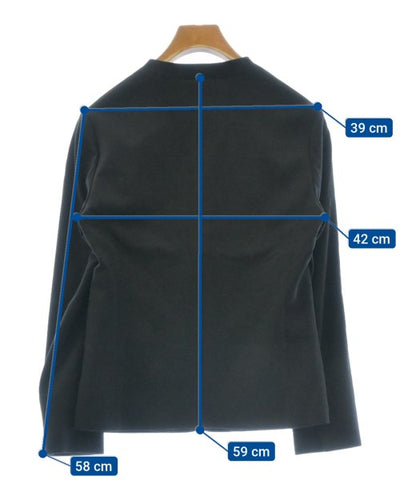 green label relaxing Collarless jackets