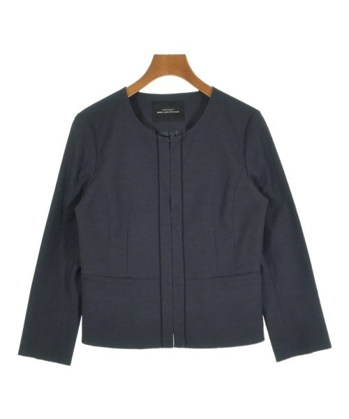 green label relaxing Collarless jackets