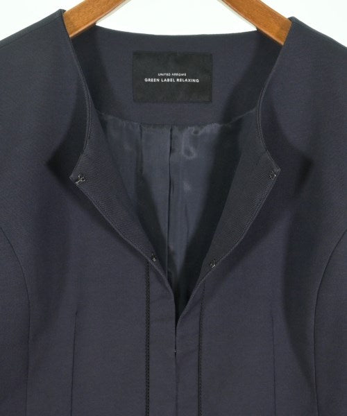 green label relaxing Collarless jackets