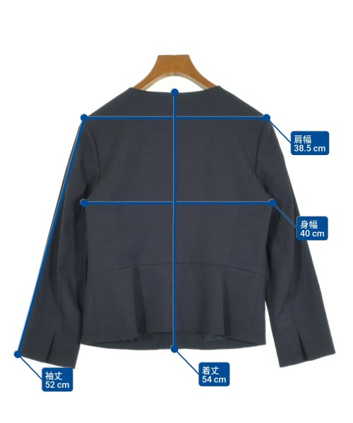 green label relaxing Collarless jackets