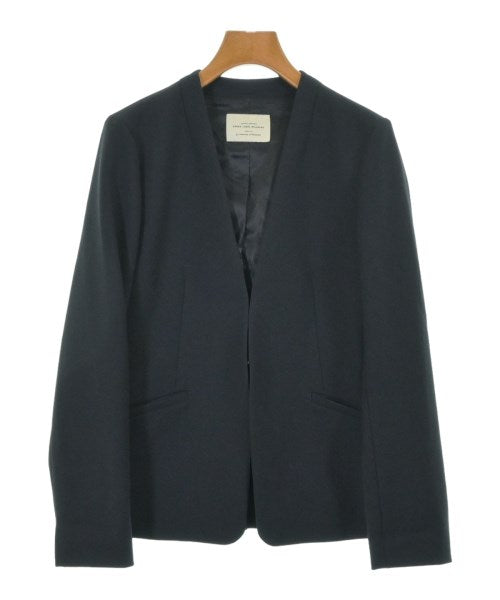 green label relaxing Collarless jackets