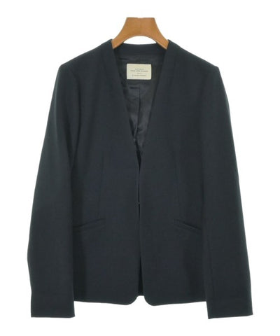 green label relaxing Collarless jackets