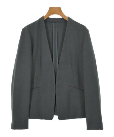 green label relaxing Collarless jackets