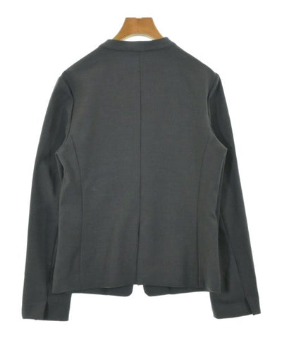 green label relaxing Collarless jackets