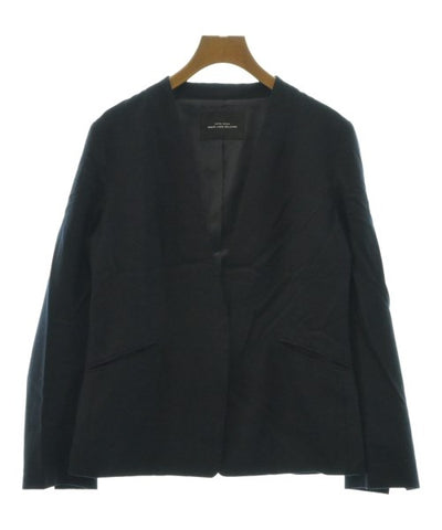 green label relaxing Collarless jackets