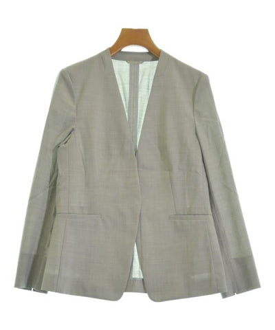 green label relaxing Collarless jackets