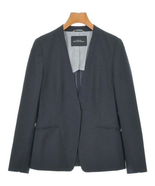 green label relaxing Collarless jackets