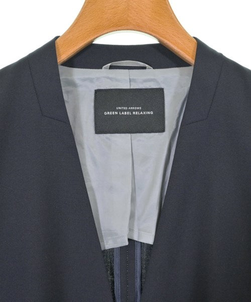 green label relaxing Collarless jackets