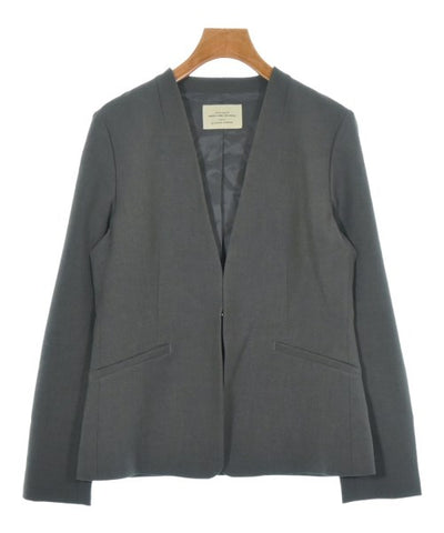 green label relaxing Collarless jackets