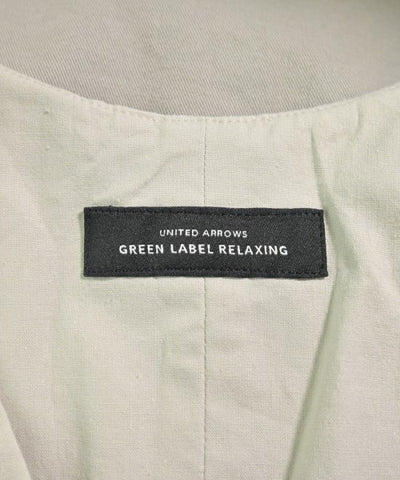 green label relaxing Collarless jackets