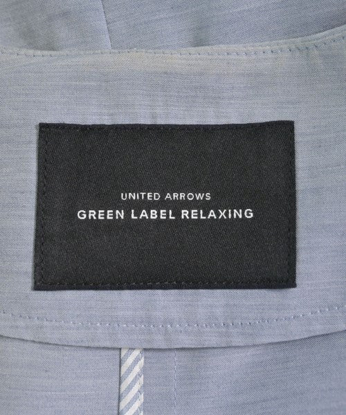 green label relaxing Collarless jackets