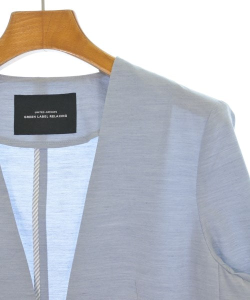 green label relaxing Collarless jackets