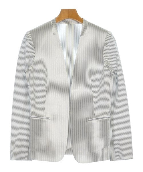 green label relaxing Collarless jackets