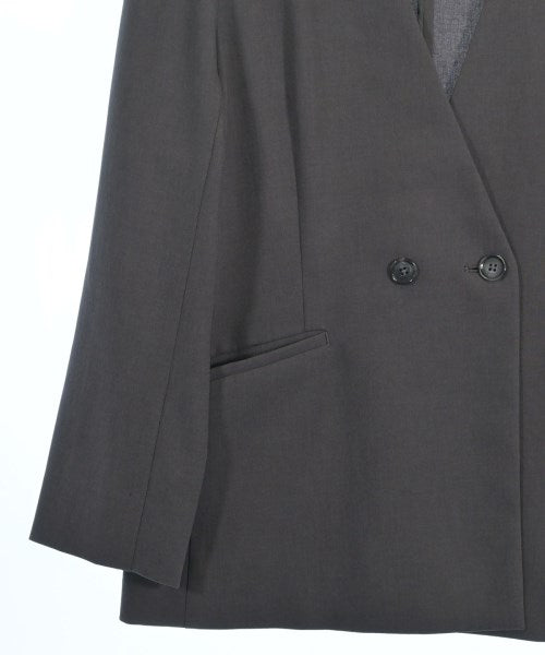 green label relaxing Collarless jackets