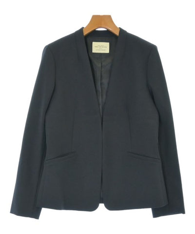 green label relaxing Collarless jackets