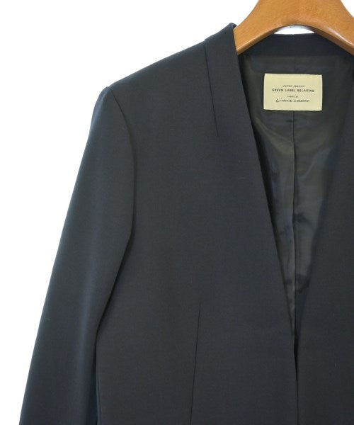 green label relaxing Collarless jackets