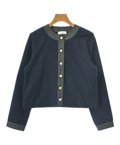 green label relaxing Collarless jackets