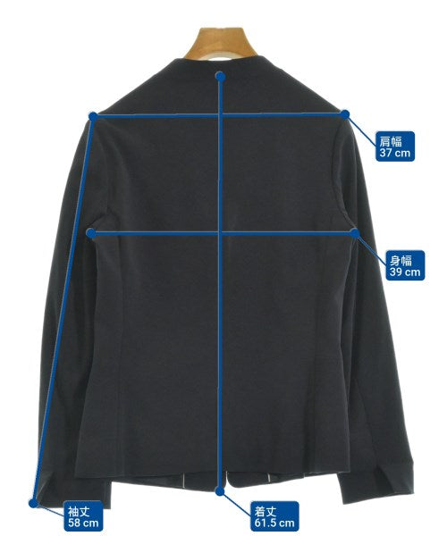 green label relaxing Collarless jackets