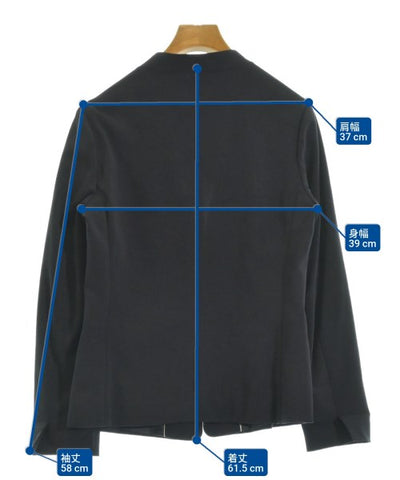 green label relaxing Collarless jackets