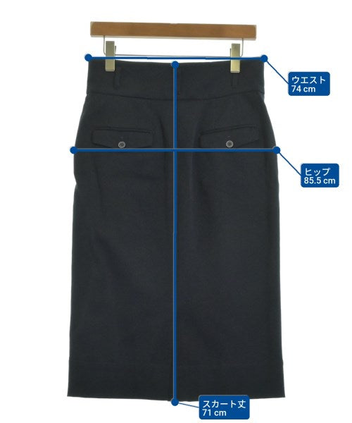 Green Label Relaxing Knee length skirts