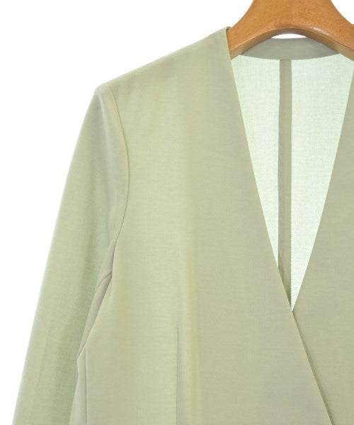 green label relaxing Collarless jackets