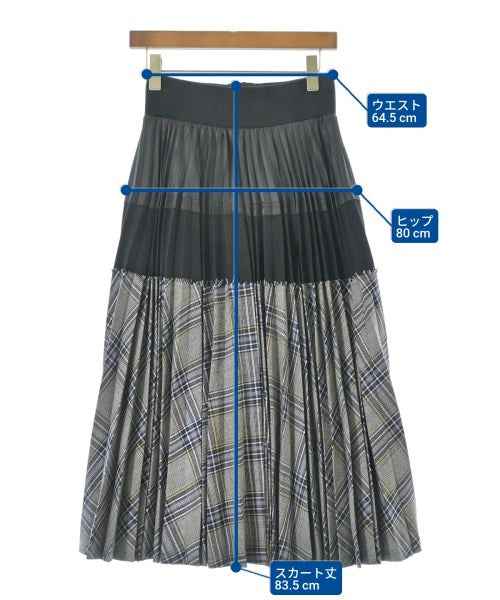 Sacai Long/Maxi length skirts