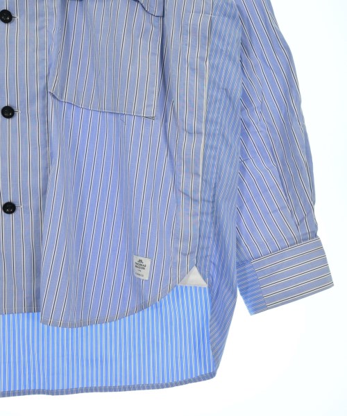 sacai Casual shirts BluexWhitexNavy(Stripe Pattern) 0303926E0174