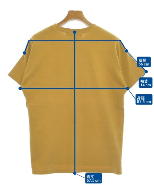 REMI RELIEF Tee Shirts/Tops Mustard 0333626E0025 | Online Thrift