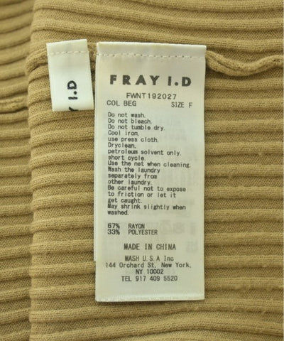 FRAY I.D Sleeveless tops