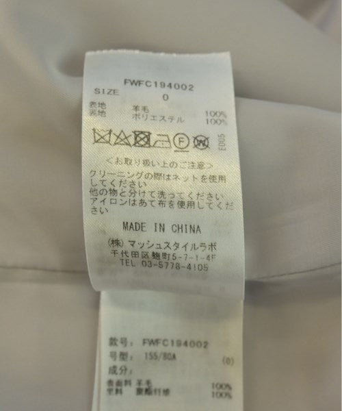 FRAY I.D Chesterfield coats