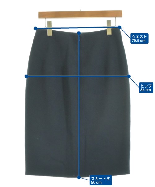 YOKO CHAN Knee length skirts