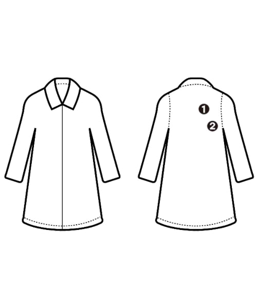 Le Glazik Soutien collar coats