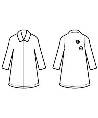 Le Glazik Soutien collar coats