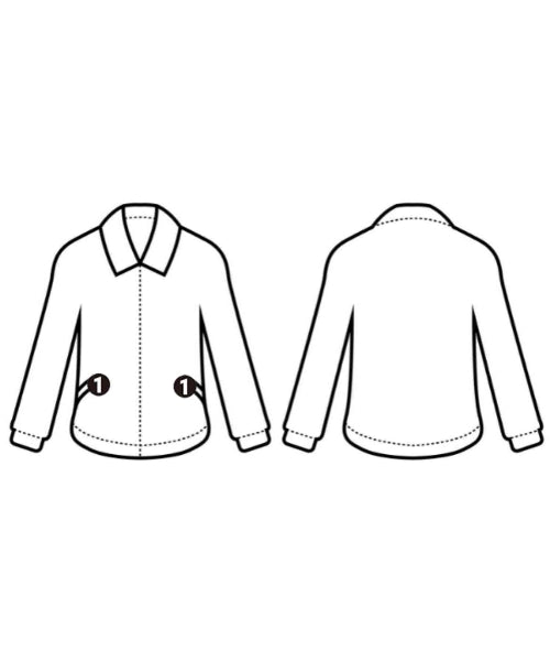 HYKE Millitary jackets
