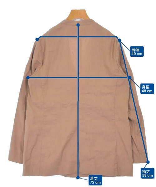 Plage Collarless jackets