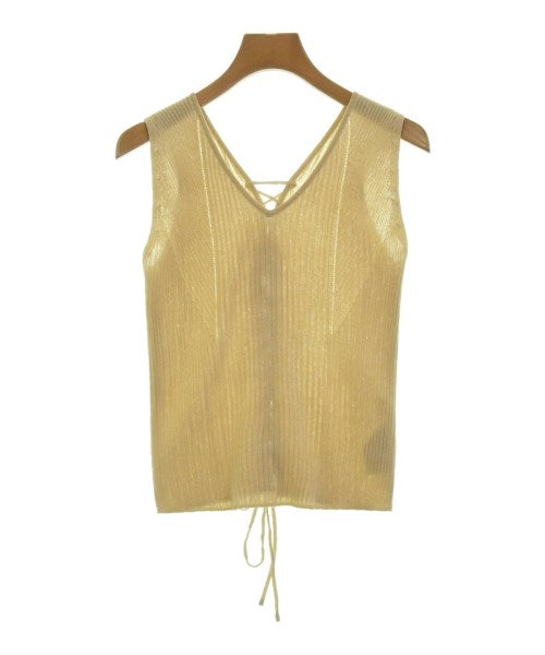 Lily Brown Sleeveless tops