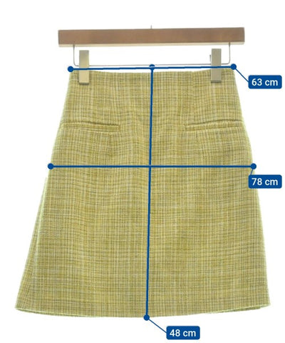 Lily Brown Knee length skirts