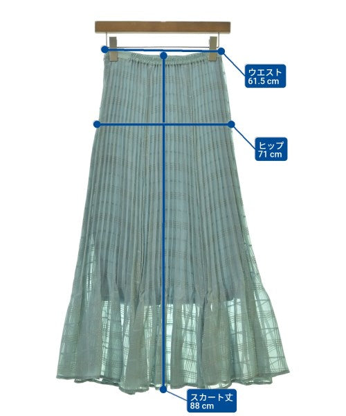 Lily Brown Knee length skirts