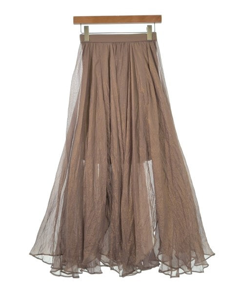 Lily Brown Long/Maxi length skirts