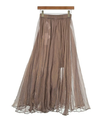 Lily Brown Long/Maxi length skirts