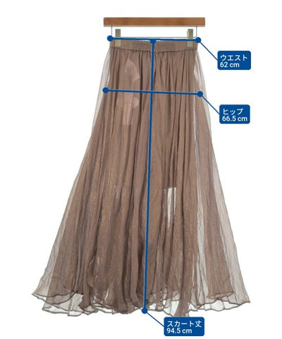 Lily Brown Long/Maxi length skirts