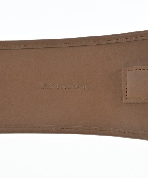 Lily Brown Belts