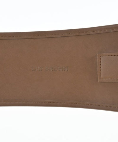 Lily Brown Belts