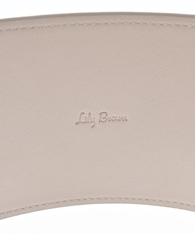 Lily Brown Belts