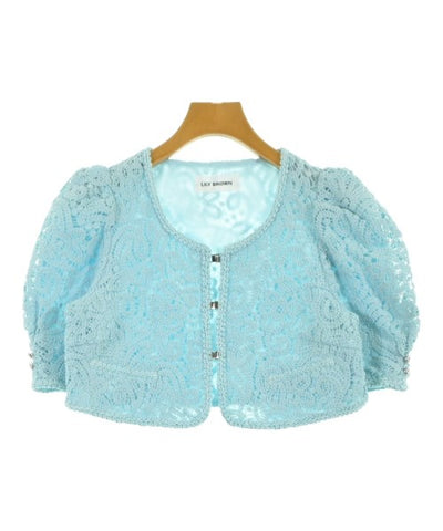 Lily Brown Collarless jackets