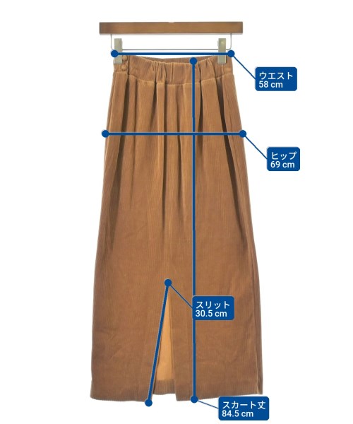 Mame Kurogouchi Knee length skirts