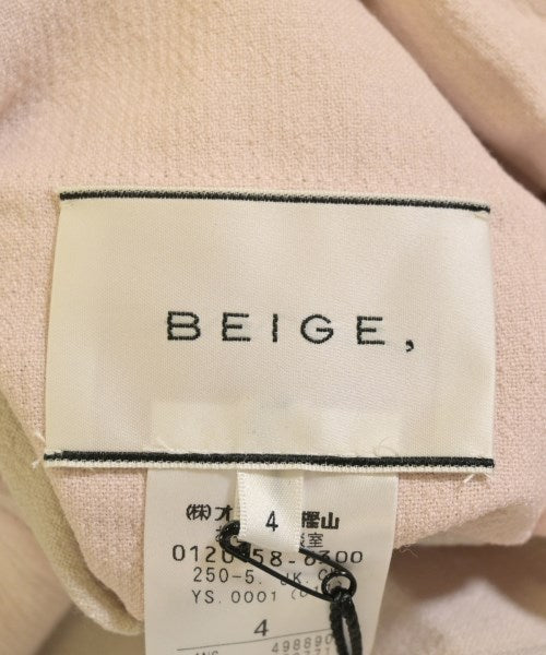 BEIGE, Collarless jackets